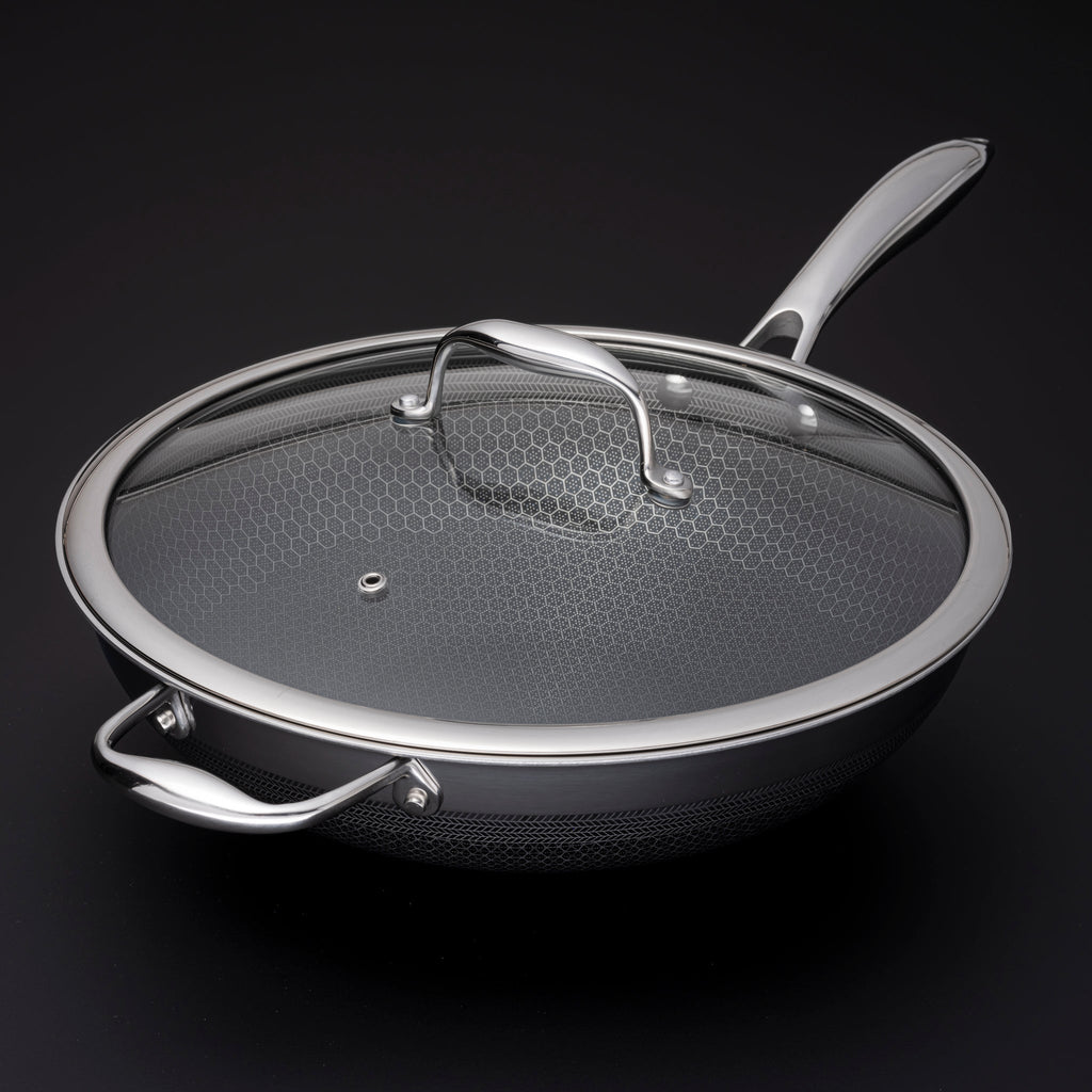Hybrid Wok with Lid, 12"
